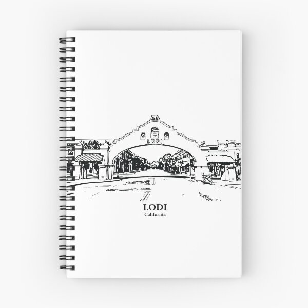 Item preview, Lodi - California designed and sold by Lakeric Cityscapes.