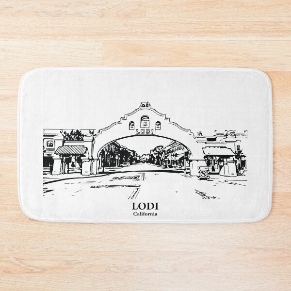 Item preview, Lodi - California designed and sold by Lakeric Cityscapes.