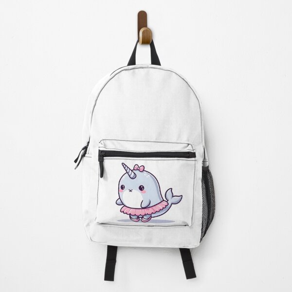 Vista previa del artículo con la obra «Narval Kawaii: Tutú y zapatillas de ballet», diseñado y vendido por CanvasCutie.
