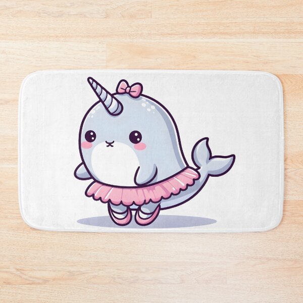 Item preview, Kawaii Narwhal: A Tutu And Ballet Slippers designed and sold by CanvasCutie.