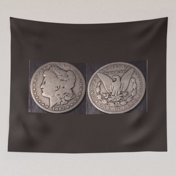 Item preview, 1882 CC Morgan Dollar Cleaned designed and sold by coinsxcrochet.