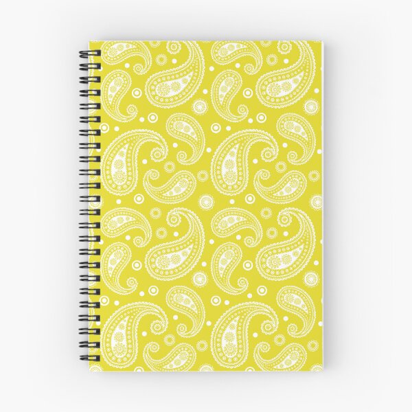 Item preview, Yellow and white Paisley Pattern designed and sold by EmeraldeaArt.