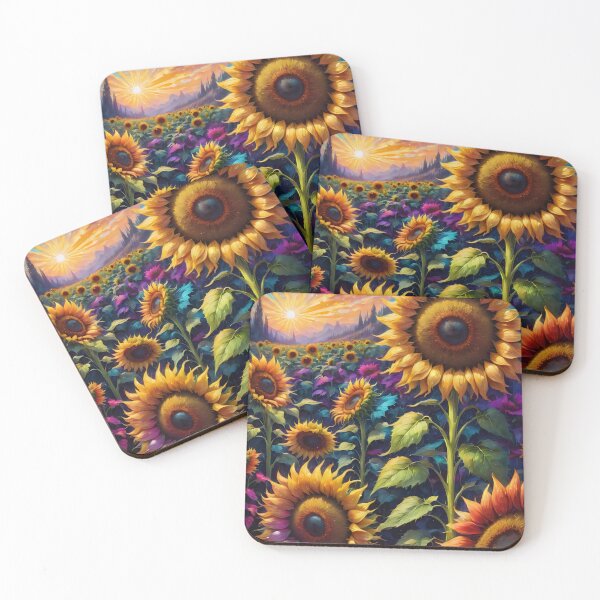 Item preview, Sunflower Field designed and sold by Geek-Girl-Art.