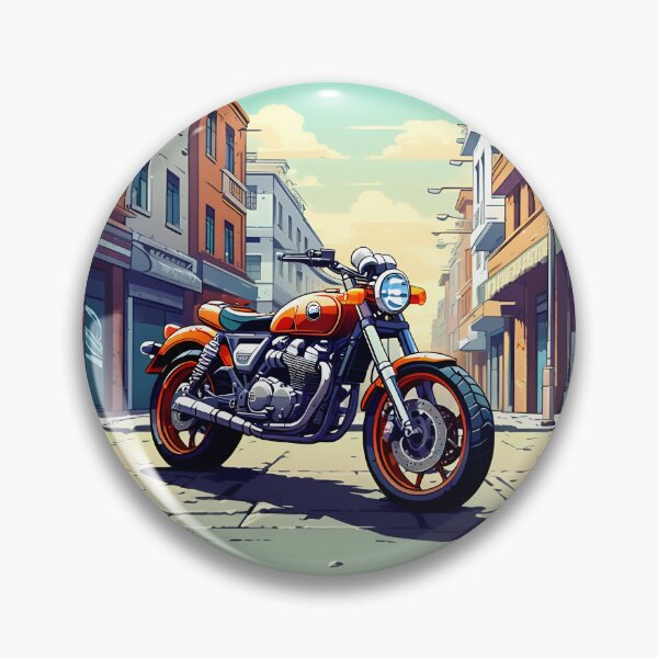 Item preview, STREET MOTORCYCLE designed and sold by AmazingBackDrop.