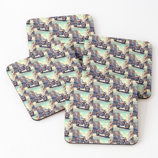 Item preview, STREET MOTORCYCLE designed and sold by AmazingBackDrop.
