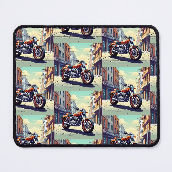 Item preview, STREET MOTORCYCLE designed and sold by AmazingBackDrop.