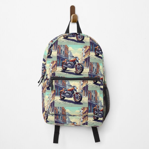 Item preview, STREET MOTORCYCLE designed and sold by AmazingBackDrop.