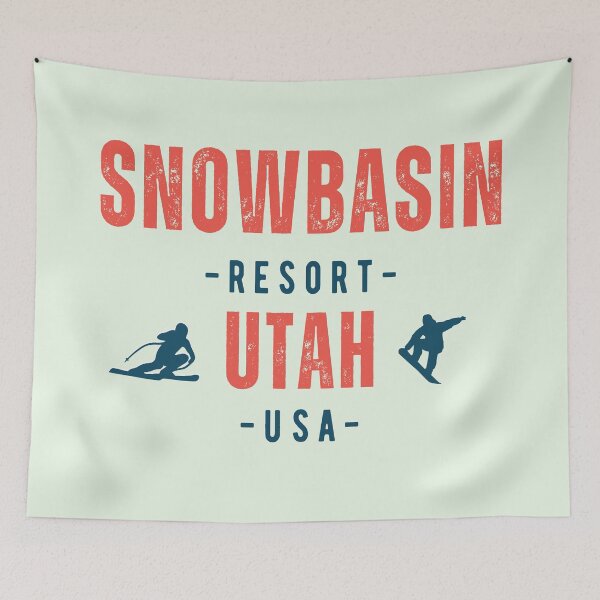 Item preview, Snowbasin Resort, Utah U.S.A. Gift Ideas For The Ski Enthusiast. designed and sold by LindaLG.