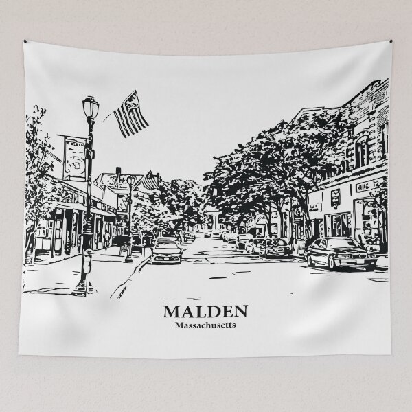 Item preview, Malden - Massachusetts designed and sold by Lakeric Cityscapes.