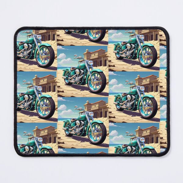 Item preview, CUSTOM MOTORCYCLE designed and sold by AmazingBackDrop.