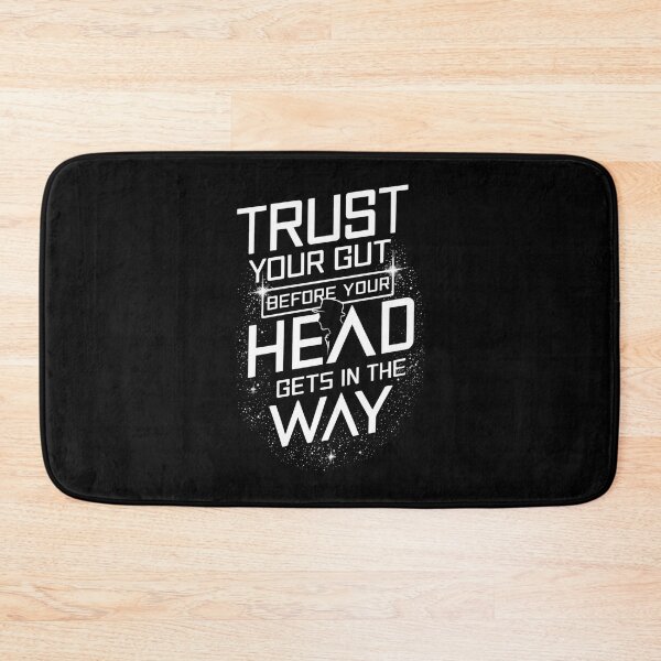 Item preview, Trust Your Gut Before Your Head Gets In The Way - Space Detective - Scifi designed and sold by Fenay Designs.