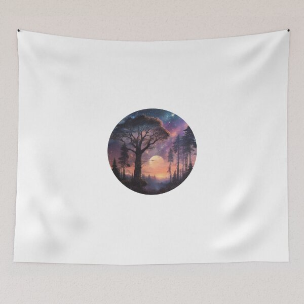 Item preview, Whimsical Sundown Painting (1329) designed and sold by WASjourney.