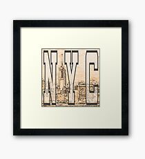 New York City Framed Print