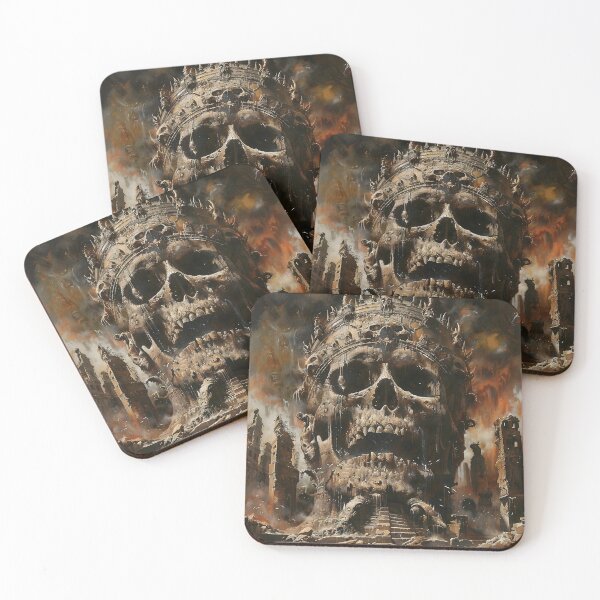 Item preview, Heavy Metal Skull Monolith designed and sold by dcrc.