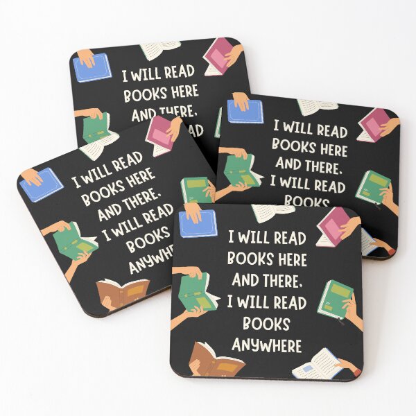 Item preview, I Will Read Books Here and ,I Will Read Books Anywhere designed and sold by ArtFromBeyond.