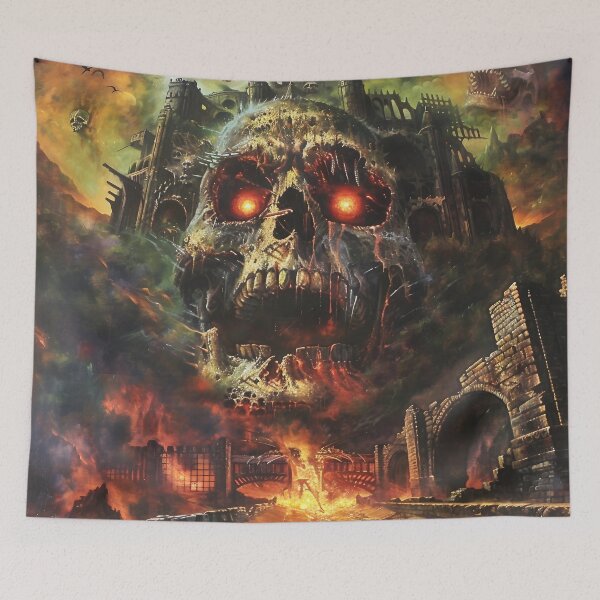 Item preview, Heavy Metal Skull Fortress designed and sold by dcrc.