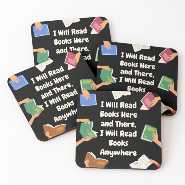 Item preview, I Will Read Books Here and ,I Will Read Books Anywhere designed and sold by ArtFromBeyond.