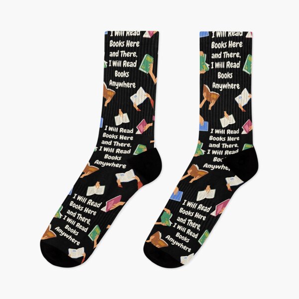 Item preview, I Will Read Books Here and ,I Will Read Books Anywhere designed and sold by ArtFromBeyond.
