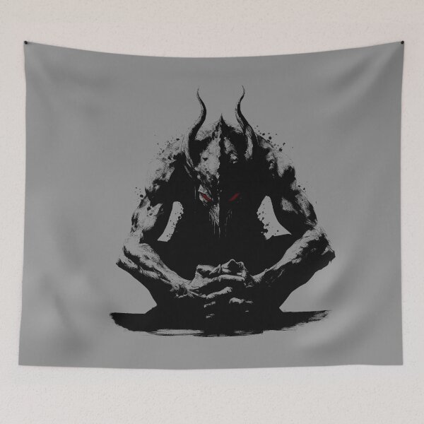Item preview, Brooding demon designed and sold by Art Happens.