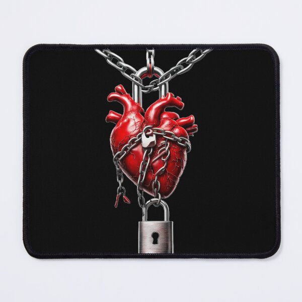 Item preview, My Love is Locked designed and sold by BeeTheArtCo.