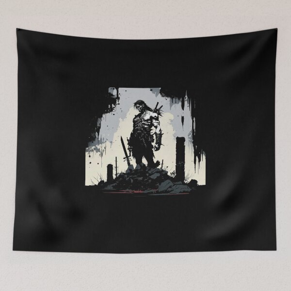Item preview, barbarian warrior designed and sold by nerdyrock.