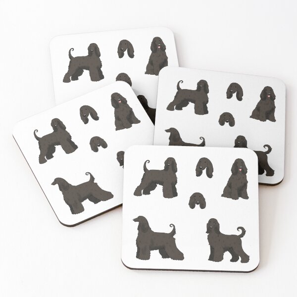 Item preview, Black Afghan hound pack designed and sold by Yaragold.