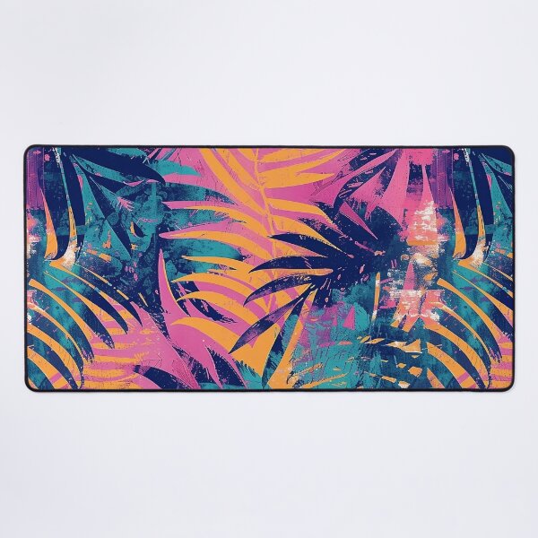 Item preview, Bleached Leaf Pattern designed and sold by LynZorHome.