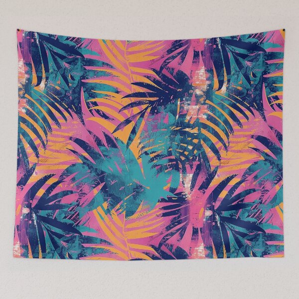 Item preview, Bleached Leaf Pattern designed and sold by LynZorHome.