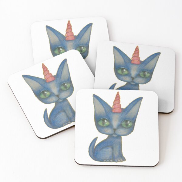 Item preview, caticorn designed and sold by lenaliluna.
