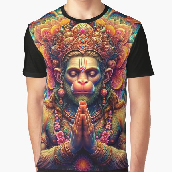 Artikel-Vorschau von Hanuman-Frühlings-psychedelisches Fraktal-Mandala 3, designt und verkauft von GuyBlank.