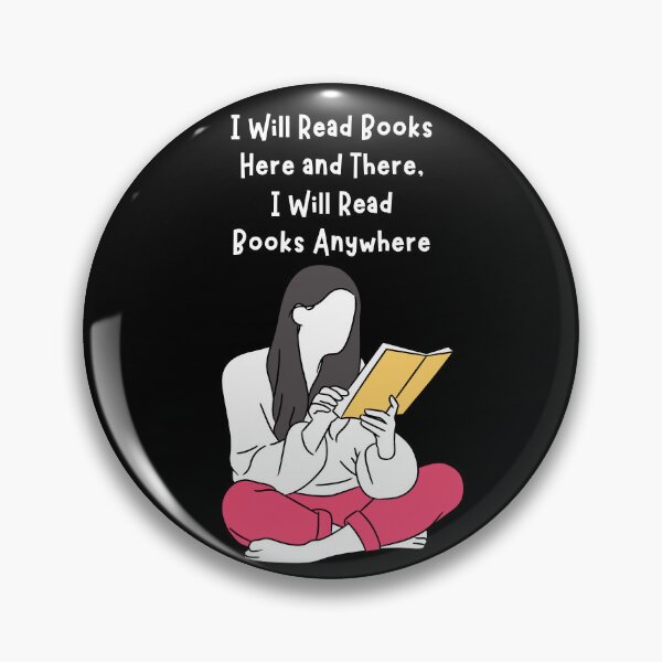 Item preview, I Will Read Books Here and ,I Will Read Books Anywhere designed and sold by ArtFromBeyond.
