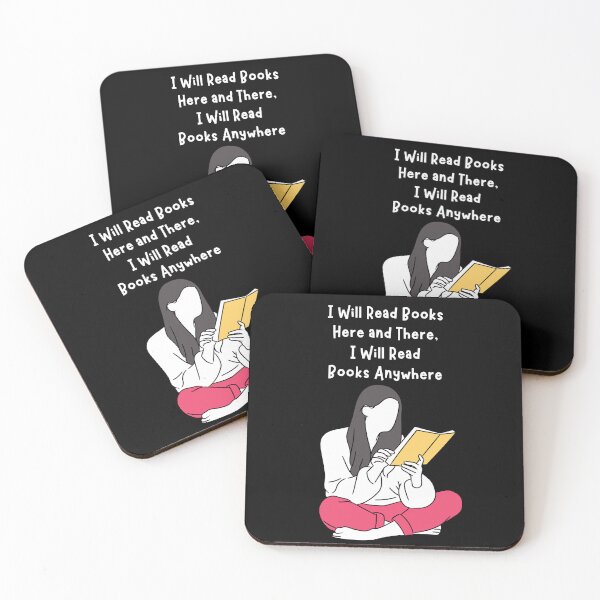 Item preview, I Will Read Books Here and ,I Will Read Books Anywhere designed and sold by ArtFromBeyond.