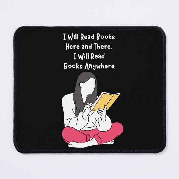 Item preview, I Will Read Books Here and ,I Will Read Books Anywhere designed and sold by ArtFromBeyond.