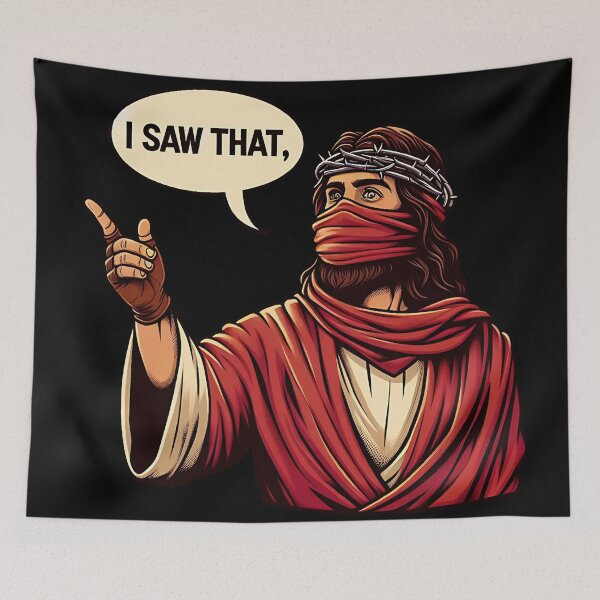 Item preview, jesus i saw that meme  designed and sold by Fashate1.