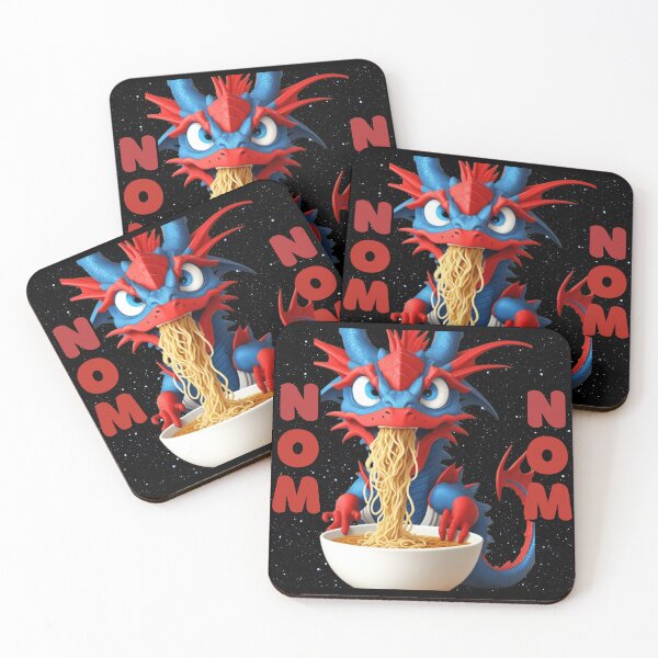 Item preview, Nom Nom - Dragon Eating Spaghetti  designed and sold by TGAL2.