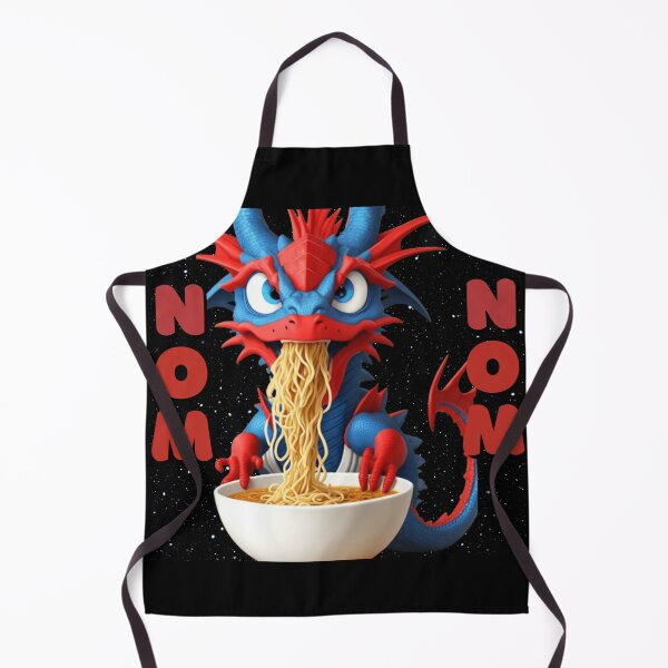 Item preview, Nom Nom - Dragon Eating Spaghetti designed and sold by TGAL2.