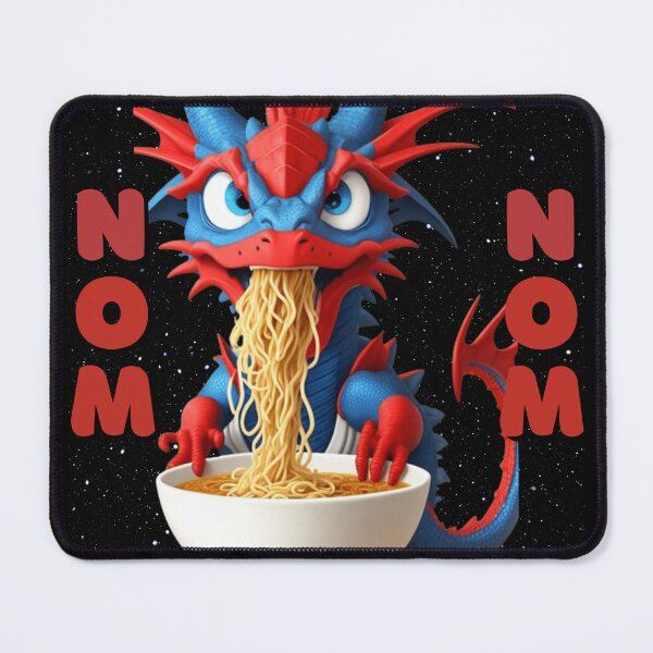Item preview, Nom Nom - Dragon Eating Spaghetti  designed and sold by TGAL2.