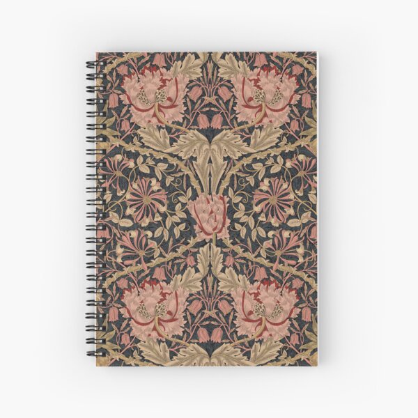 Artikel-Vorschau von Honeysuckle Trellis Rich Black William Morris Muster, designt und verkauft von RedCapeTales.
