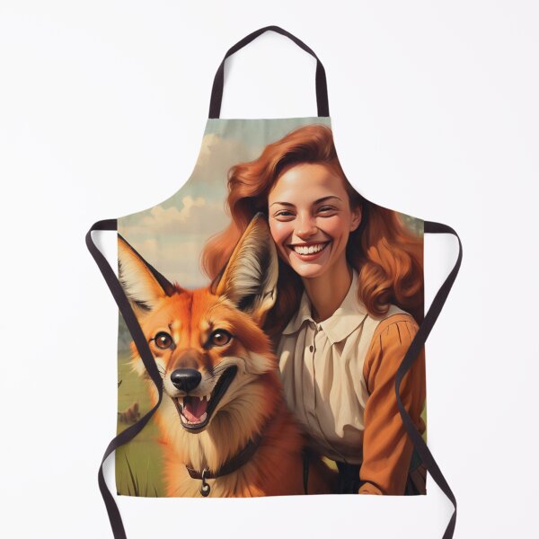 Item preview, Woman And Maned Wolf designed and sold by Gabriela McDaniel.