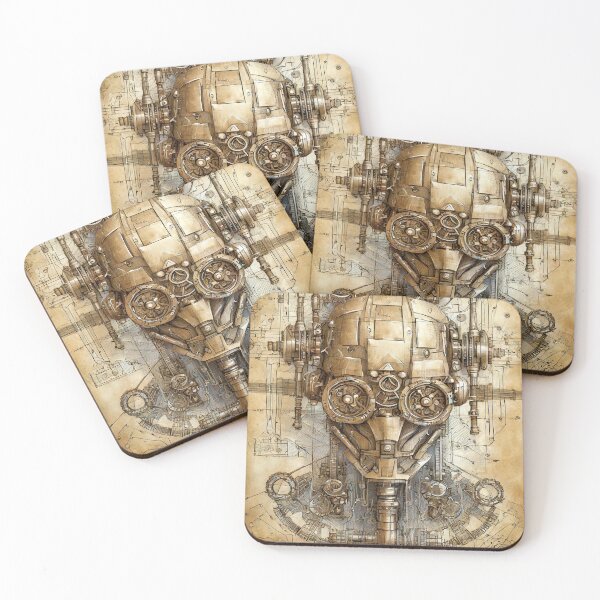 Item preview, Retro-Future Blueprint: Unveiling Tomorrow's Past designed and sold by drawbey.