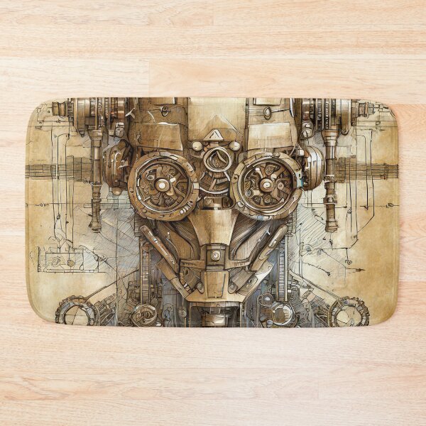Item preview, Retro-Future Blueprint: Unveiling Tomorrow's Past designed and sold by drawbey.