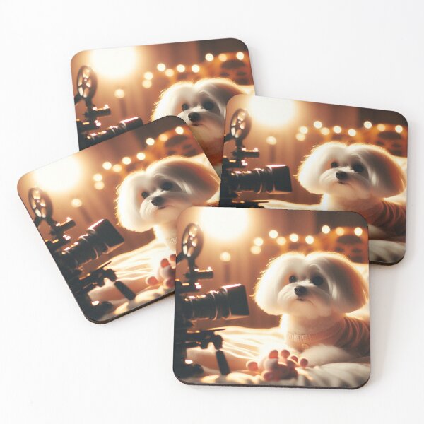 Item preview, Artistic Maltese Serenity designed and sold by PawspectCreate.