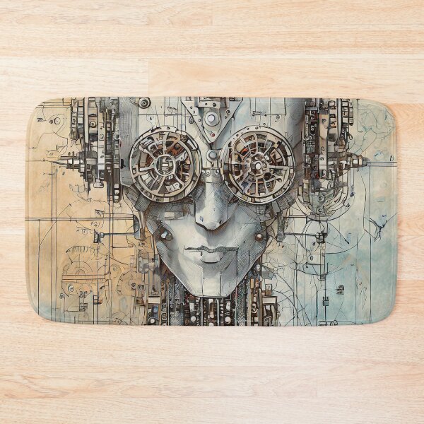 Item preview, Retro-Future Blueprint: Unveiling Tomorrow's Past designed and sold by drawbey.