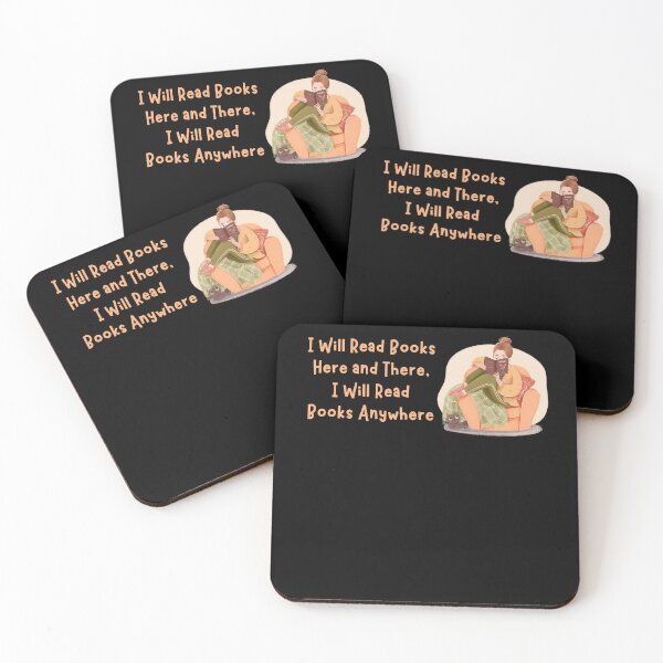 Item preview, I Will Read Books Here and ,I Will Read Books Anywhere designed and sold by ArtFromBeyond.