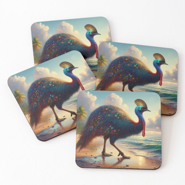 Item preview, Cassowary Art #5 | Cassowary Lovers designed and sold by ksgraphics222.