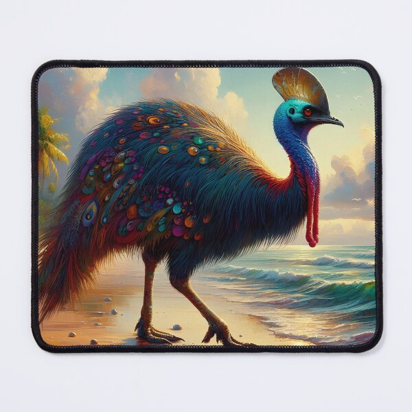Item preview, Cassowary Art #5 | Cassowary Lovers designed and sold by ksgraphics222.