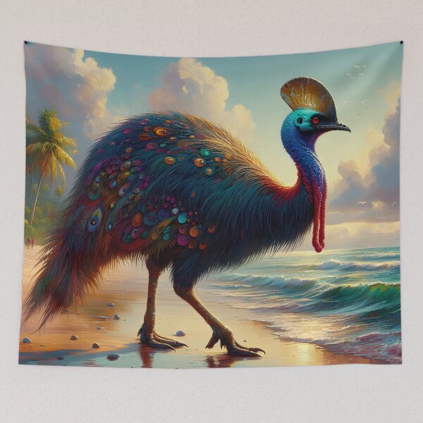 Item preview, Cassowary Art #5 | Cassowary Lovers designed and sold by ksgraphics222.