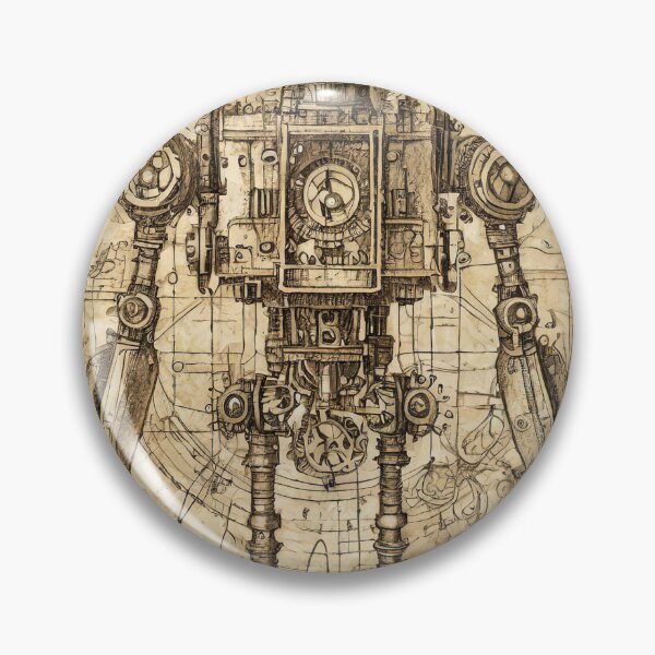 Item preview, Retro-Future Blueprint: Unveiling Tomorrow's Past designed and sold by drawbey.