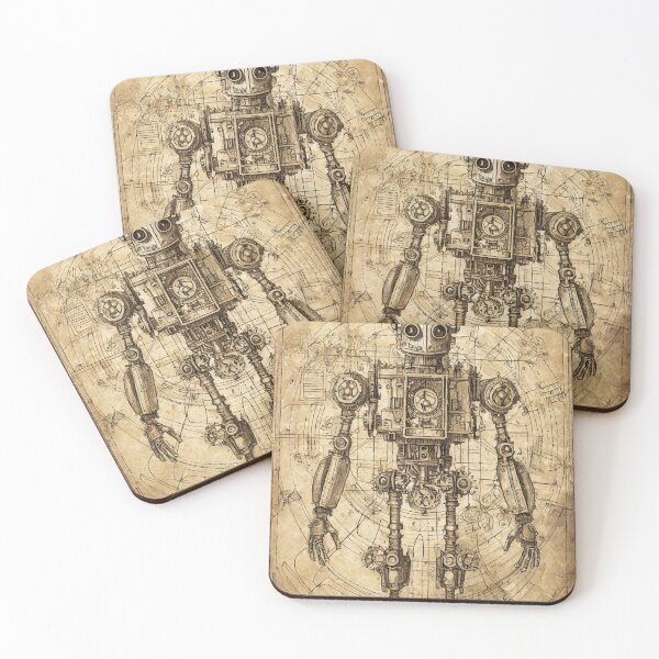 Item preview, Retro-Future Blueprint: Unveiling Tomorrow's Past designed and sold by drawbey.