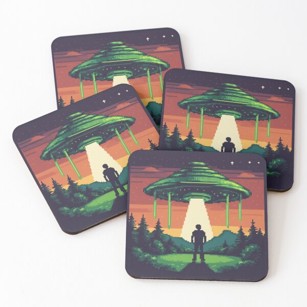 Item preview, Pixel UFO designed and sold by Planetporridge.